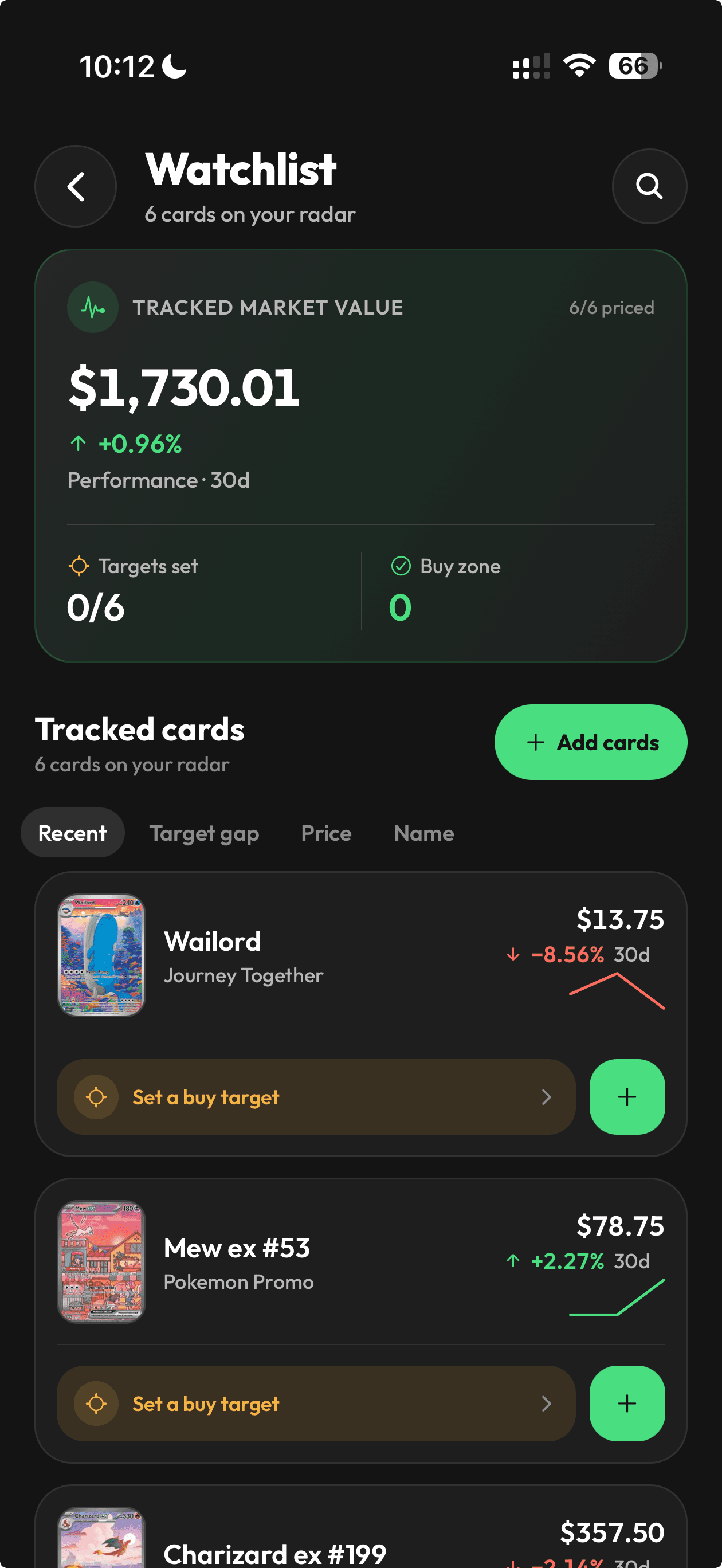 Your Watchlist, your next move